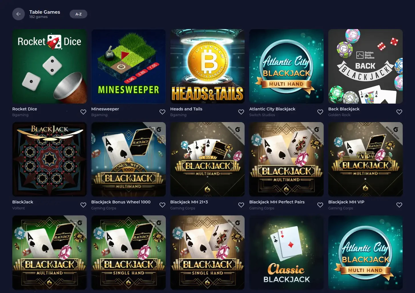 B online casino gaming experience